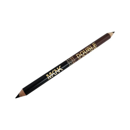 Mulitfuntional Two-Tone Black White Wood Eyeliner Pencil Pearl Highlighter Makeup Pen Brown Eyebrow Draw Lower Eyelash Cosmetics