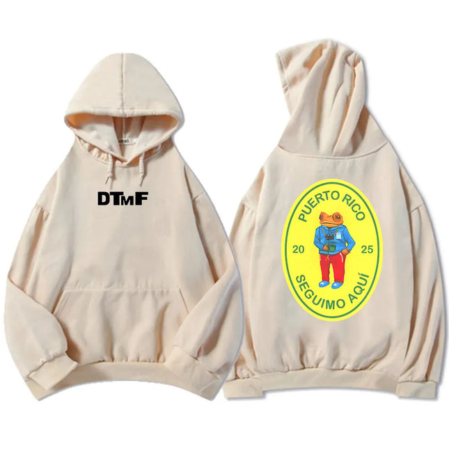 DTMF Debí Tirar Más Fotos New New Album Hoodies Bad Bunny Singer Printing Sweatshirts Men Women Clothing Sudaderas Hombre Male