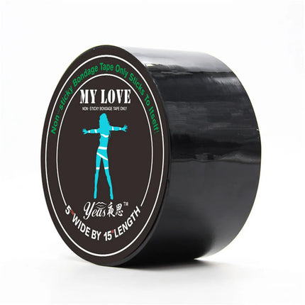 BDSM Static Bondage Restraints Electrostatic No Glue Adhesive Tape Adsorption Alternative Tied Roleplay Adult Erotic Sex Toys