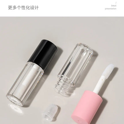 Wholesale 100pcs Empty 1.2ml Mini Clear Lip Gloss Tube Liquid Blush/Lipstick Tube DIY Tube Lip Oil Sample Cosmetic Container