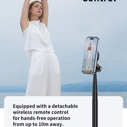 Ulanzi MT-84 Magnetic Tripod Portable Selfie for iPhone 15 14 13 Pro Pro Max for Live Streaming Vlogging