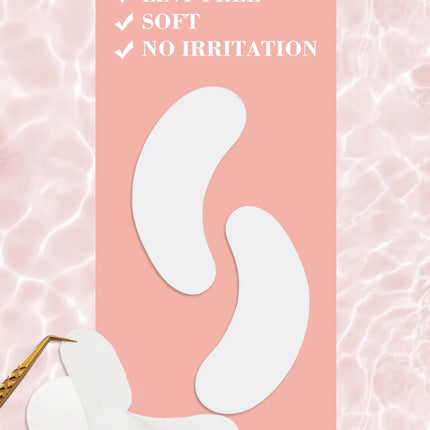 50Pairs/Lots Eyelash Extension Patch Under Eye Pads Hydrogel Patches For Extension Lint Free Stickers Eyelash patches Makeup