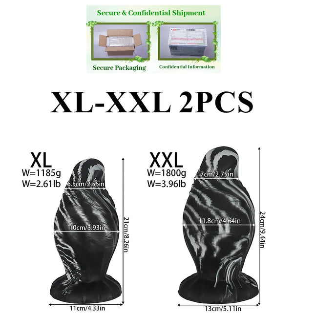 Silicone Anal Plug Huge Butt Plug Fisting Bead Anal Dick Dildo XXL Women Masturbator Dildo Prostate Massager 18 Sex Toys for Men