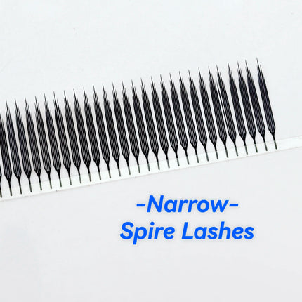 LAKANAKU Lasery troqueladas pestañas Narrow Spire Lashes Technological Fibers Anime Spike Eyelashes