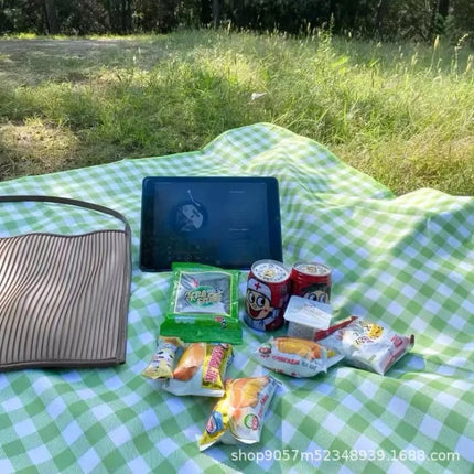 Picnic mat - three-layer thick outdoor camping tent floor mat - spring outing seat mat - waterproof lawn mat