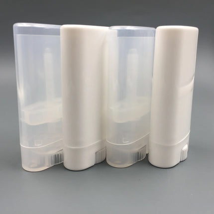 30Pcs Empty Lip Balm Tube 15ml Plastic Perfume Deodorant Containers Portable Makeup Lipstick Tubes Cosmetic Refillable Bottle