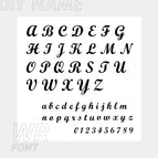 SMTBLKZ-WR  Font / Gold Color