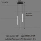 3 heads / white light