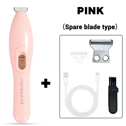 New Dog Cat Rabbit Pet Foot/Face/Hip/Ear/Claw Trimmer Dog Electric Beauty Shaver Cat Claw Hair Low Noise Electric Push Clipper