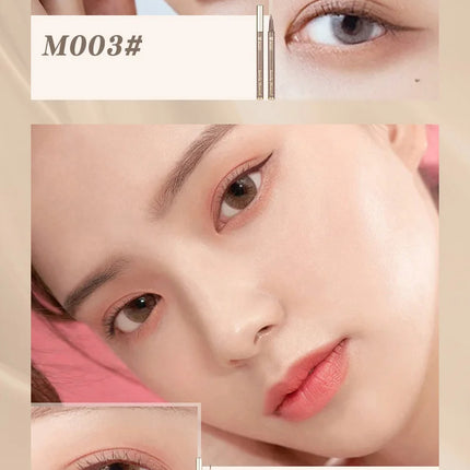 Ultra-fine Liquid Eyeliner Waterproof Glitter Matte Black Brown Shiny Eyeliner Lying Silkworm Pen Eye Beauty Party Makeup Tools