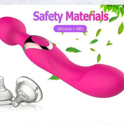 2025 power 10 speed Big Vibration for Women Dual Heads Vibration AV Wand Body Massager Sex Toy For Woman Female Sex Products
