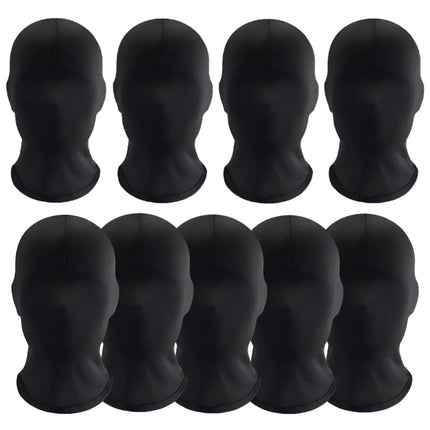 Non Hole Full Face Mask All-round Protection Wind-Protection Balaclava Hat Breathable High Elasticity Headgear for Men and Women