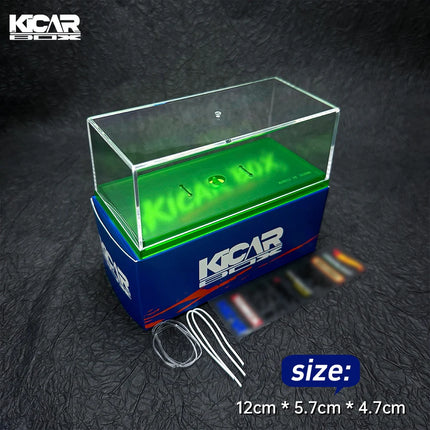 1/64 Acrylic Model Car Display Case Box - High Quality Clear Cover for Collectibles Gift (No Car Included) 1pcs