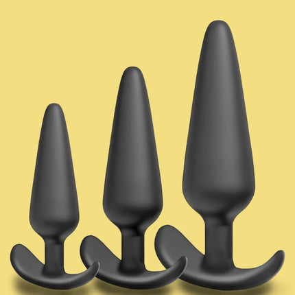 S/M/L Sexy Toys Anal Plug Butt Stimulation Women/Men Soft Silicone Erotic Anal Plug Training Adults Sex Toy for Couple Women Gay