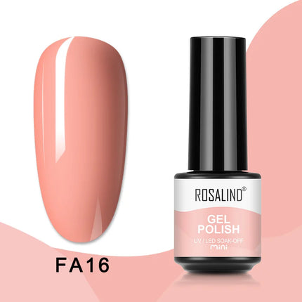ROSALIND Gel Nail Polish UV Base Top Coat Soff Off Stamping Polish All For Art Manicure Semi Permanant Gel Nail Fast Shipping