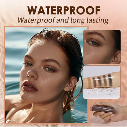 Hairline Powder Waterproof And Anti-Sweat Filling Artefact Repair Seam Finishing Cover Powder Shade Natural Toning Powder