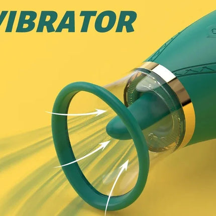 Tongue Licking Clitoris Vibrator Female Nipple Massager Three-Level Suction Vaginal Orgasm Masturbator for Women Adult Sex Toys