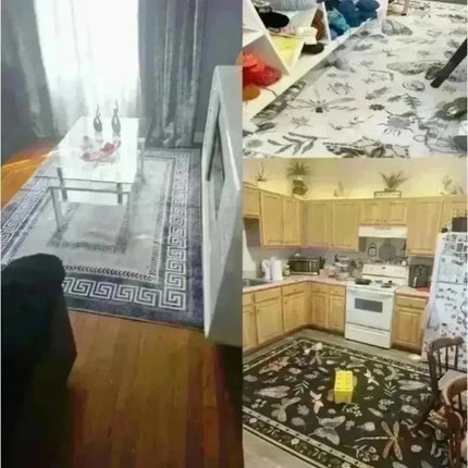 Racing Theme Carpet Mat Rug - Motorcycle & Sports Car Design Home Decoration for Game Room Living Room Rugs for Bedroom Carpet