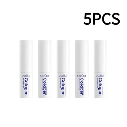 1/3/5/10PCS Collagen Lip Balm Fall And Winter Anti-Cracking Moisturizing Lip Balm Improve Hydration Plumping Antiaging