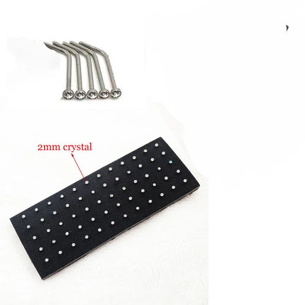 4 Style 8-40pcs Fashion 316l Colorful Stainless Steel Nose Hoop Lip Nose Ring Stud Earrings Body Piercing  Jewelry Punk Style