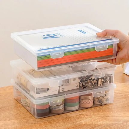 Transparent Storage Box A4-A5 / Boîte Rangement Transparente