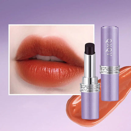 Velvet Matte Dark Magic Lipstick Long-Lasting Waterproof Lipstick Hydration Lip Gloss Nourishing Lightweight Smooth Essence Care