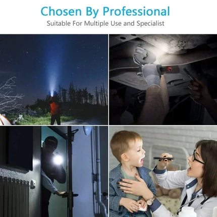 1PC Pen Doctor LED Flashlight Mini 9/13cm Portable White Light Dentist Nurse Torch Camping Hiking Adventure Out Flashlights
