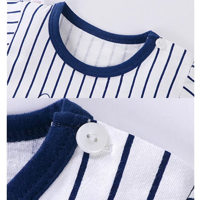Summer Baby Clothes Set Casual Baby Boy Clothing Set Kids Short Sleeve Sports Set T-shirt Shorts Infant Baby Girl Clothes Suits