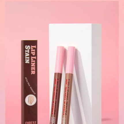 QIBEST Matte Liquid Lipliner Pencil Waterproof Plumping Stain Lipstick Natural Lip Liner Outline Lips Contour Pen Cosmetics