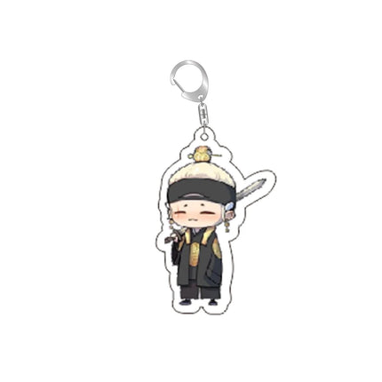 Cartoon Koop Star Keychain Cute Kawaii Purse Bag Backpack Car Key Chain Earbud Case Accessriose Collectors Fans Women Men Gift