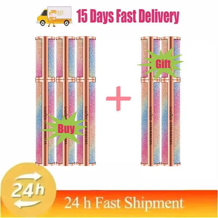 Waterproof Mascara Eyelashes Lengthening Long Lasting Silky Lash Black Eyelashes Extension Make Up Beauty Eye Korean Cosmetic