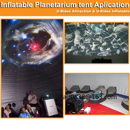 Professioal Inflatable Planetarium Projection Dome Tent 360 Fulldome Starlab Movie Theater for Schools Education Academic