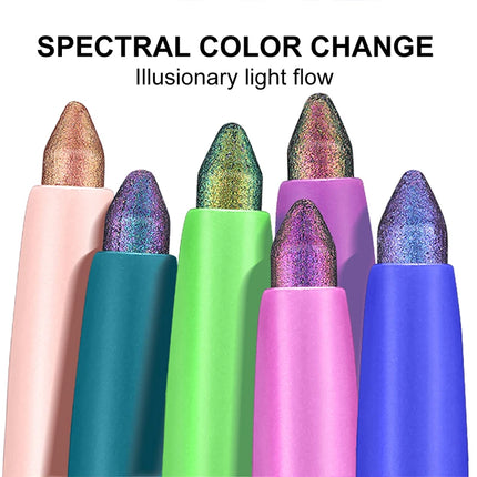 Color-changing Eyeshadow Stick Multi Chrome Eyeliner Waterproof Long Last Smooth Cream Gel Liner Eye Makeup Glitter Eye Shadow