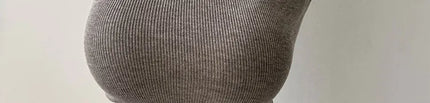 Korean Sle Knitted Vest Women's Base Layer Tank Top Svel f High Collar Spring Autumn Winter Inner And Outer Wear