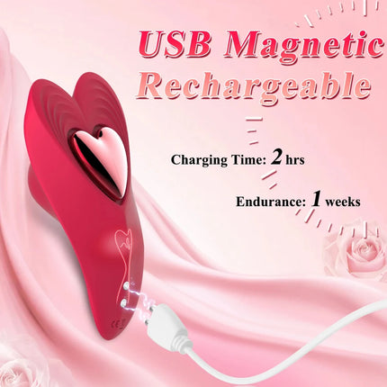 APP Control G Spot Wearable Panty Vibrators Silicone Clitoral Vagina Stimulator Adult Sex Toys with 9 Vibrating Modes for Women