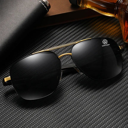 Volkswagen R Passat Touran Polo Magotan GTI Golf Tiguan Touareg Arteon Car High End Leisure Polarized Sunglasses Fashion Goggles