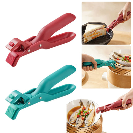 Multi-Purpose Anti-Scald Bowl Holder Clip Anti Scalding Dish Plate Gripper Clips for Kitchen Cooking Baking BBQ