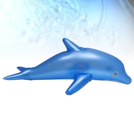 1PC 53cm Inflatable Dolphin Beach Swimming Rings Party Children Toy Kids Gift for Beach Pool Float Air Mattresse Water Toys