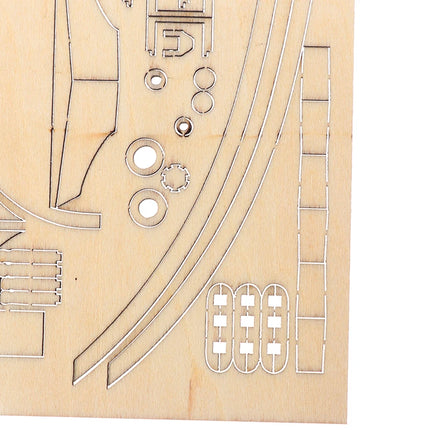 Hot sale 1 Set 1:100 Halcon Wooden Sailing Boat Model DIY Kit Ship Assembly Decoration Gift