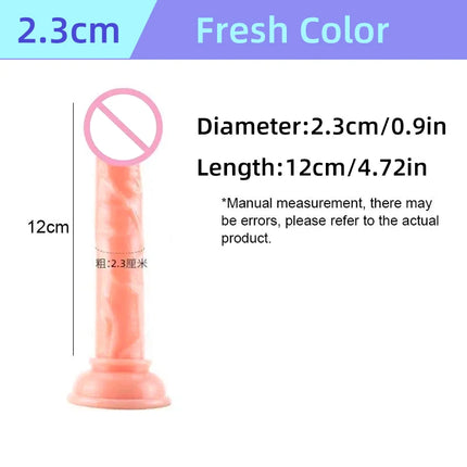Realistic Silicone Dildo with Suction Cup G-Spot Anal Dildos Strapon Dick Butt Plug Masturbat Adult Sex Toys for Man Women