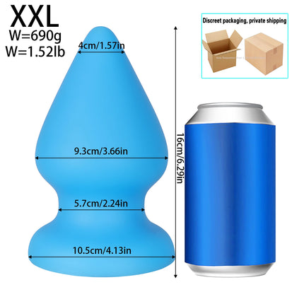XXXL Fisting Butt Plug Training Dilator Small Huge Anal Plug Super Soft Anal Toys Suction Cup Big Sex Toy For Men Women Buttplug