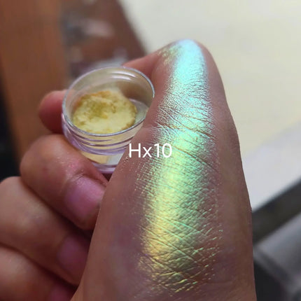 Colorful Chameleon Eyeshadow High Pigmented Multi Chrome Pigments Metallic Eye Shadow Pallete Eye Glitter Shiny Makeup Cosmetic
