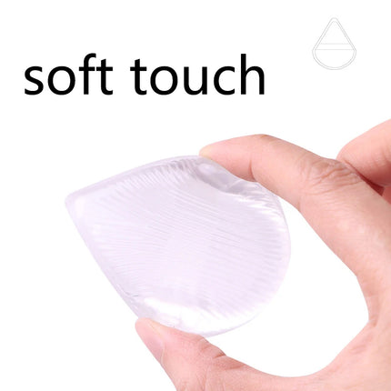 1Pcs BB Cream No Powder Eating Powder Makeup Tools Triangle Soft Silicone Gel Powder Puff Sponge For Cosmetic Face Foundation