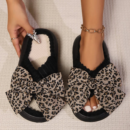 2024 Autumn Winter New Women Home Slippers Open-Toe Cross Band Linen Soled Indoor Slides Linen Soled Non-Slip Bathroom Slippers