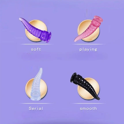 Soft Butt Plugs Anal Plug Octopus Sex Toys For Women Men Anus Vagina Dilator Adult Products Animal Dildos Big Erotic Games