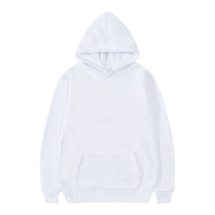 Men Fashion Hooded Sweatshirt Pullover Hoodie Unisex Black White Hoodies For Men Sudaderas Para Hombres Polerones hit product