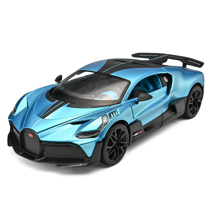 1:18 Divo Model Toy Supercars Alloy Diecast Miniature Sports Cars Doors Opened Pull Back Gifts New Years