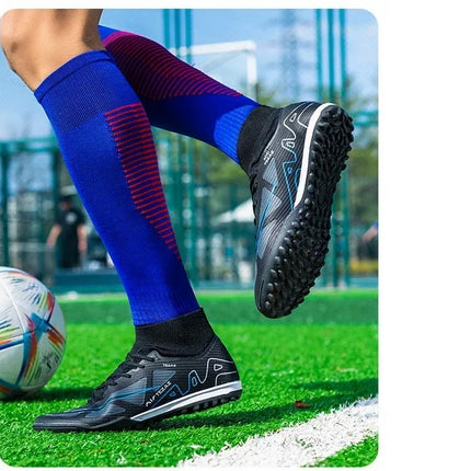 Men Football Shoes TF/FG Society Cleats Indoor Soccer Shoes Professional Football Field Boots Fast Unisex Sneaker Top Quality