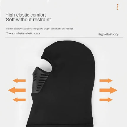Winter Outdoor Cycling Full Face Mask Windproof Dustproof Keep Warm Face Cover Ski Head Cover Motorcycle Riding Balaclava Cap