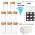 8pcs jars set